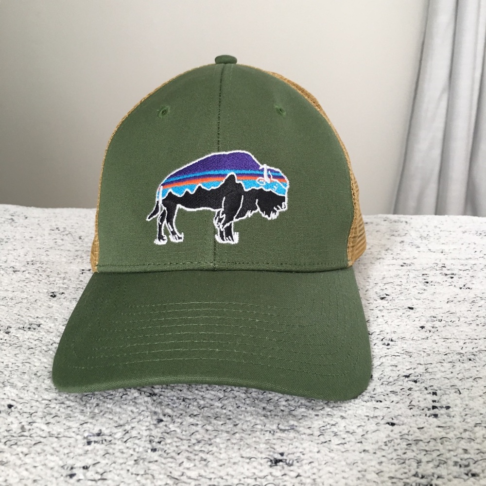 Patagonia Trucker Hat in Olive Green